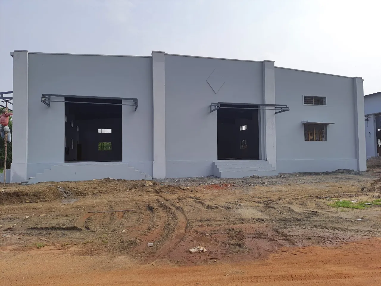 Nivaas Foundations industrial warehouse construction, Coimbatore